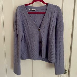 Lavender Zara Cardigan